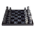Marble chess set, 'Sophisticate' - 11 Inch Hand Carved Marble Chess Set Mexico thumbail