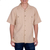 Men's cotton shirt, 'Nature's Elegance' - Central American Cotton Beige Shirt (image 2a) thumbail