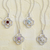 Birthstone pendant necklace, 'Celtic Knot' - Celtic Knot Birthstone Necklace (image 2d) thumbail