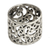 Sterling silver band ring, 'Exotic Bali' - Handmade Floral Sterling Silver Band Ring (image 2b) thumbail