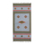 Wool dhurrie rug, 'Creative Fusion' (5.5x7.5) - Handwoven Wool Dhurrie Rug from India (5.5x7.5) thumbail