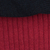 Sweater, 'Black Burgundy Dance' - Peruvian Knit Bohemian Sweater in Black and Burgundy (image 2g) thumbail