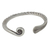 Silver cuff bracelet, 'Fern Wrap' - Thai Artisan Crafted Silver Cuff Bracelet (image 2b) thumbail