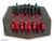 Wood and leather chess set, 'African Battle' - Wood and leather chess set thumbail