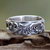 Sterling silver band ring, 'Flourishing Foliage' - Leaf and Tree Sterling Silver Band Ring (image 2) thumbail