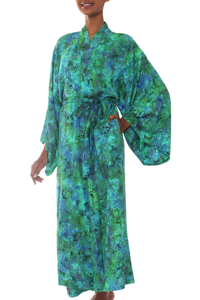 Batik robe, Ocean Jungle
