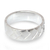 Sterling silver band ring, 'Woven Destiny' - Sterling Silver Band Ring