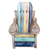 Wood decorative accent, 'Beach Chair' - Hand Carved Beach Chair Wood Statue from Indonesia