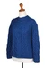 Wool sweater, 'Irish Rose' - Irish Rose Raglan Sweater