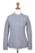 Wool sweater, 'Irish Rose' - Irish Rose Raglan Sweater