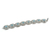 Amazonite filigree link bracelet, 'Lima Colonial' - Sterling Silver and Amazonite Link Bracelet