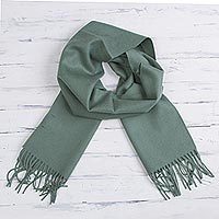 100% baby alpaca scarf,
