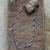 Sterling silver link necklace, 'Vitality' - Sterling Silver Leaf Necklace