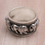 Sterling silver band ring, 'Lion Parade' - Sterling Silver Lion Motif Band Ring from Bali