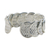 Sterling silver cuff bracelet, 'Shield of Honor' - Sterling Silver Cuff Bracelet with Woven Motif