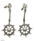 Cultured pearl dangle earrings, 'Sea Wind' - Nautical Cultured Pearl Dangle Earrings thumbail