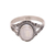 Rainbow moonstone single-stone ring, 'Princess Gem' - Handmade Rainbow Moonstone Single-Stone Ring from Bali thumbail