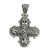 Sterling silver cross pendant, 'Glorious Faith' - Ornate Sterling Silver Cross Pendant from Bali