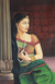 'Jodhaa' - Pintura al óleo original sobre lienzo Retrato realista de Rajasthani