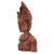 Wood sculpture, 'Young Man from Bali' - Wood sculpture (image 2b) thumbail