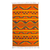 Zapotec wool rug, 'Fire of Dawn' (4x6.5) - Zapotec Rug Artisan Hand Woven 4 X 6.5 thumbail