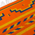 Zapotec wool rug, 'Fire of Dawn' (4x6.5) - Zapotec Rug Artisan Hand Woven 4 X 6.5