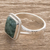 Jade-Cocktailring, „Life Divine“ – handgefertigter Ring aus Jadeschmuck