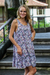 Beliebtes Rayonkleid - Handgefertigtes ärmelloses Rayon-Kleid mit Paisley-Muster