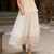 Cotton skirt, 'Glamorous Summer' - Artisan Crafted Cotton Long Skirt from India
