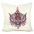 Wool cushion cover, 'Paisley Grandeur' - Cushion Cover Handcrafted in India Embroidered with Paisley