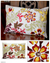 Cushion cover, 'Flamboyant Flowers' - Cushion cover (image 2) thumbail