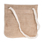 Jute shoulder bag, 'Nature's Details' - Trendy Jute Shoulder Bag with Cotton Strap