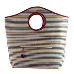 Cotton tote handbag, 'Monterrico Afternoon' - Cotton tote handbag