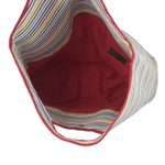 Cotton tote handbag, 'Monterrico Afternoon' - Cotton tote handbag