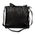 Leather shoulder bag, 'Molasses Rhapsody' - Brown-Black Leather Shoulder Bag with Multiple Pockets (image 2b) thumbail