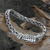 Men's sterling silver braided bracelet, 'Friendship' - Sterling Silver Chain Bracelet (image 2) thumbail