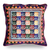 Cotton cushion cover, 'Elephants in Dusk' (16 inch) - Cotton Cushion Cover from Zimbabwe (16 Inch)