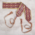 Cotton belt, 'Andean Conquest' - Artisan Handwoven Andean Cotton Belt from Peru