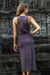 Maxi dress, 'Kuta Titanium' - Titanium Grey Rayon Sleeveless Maxi Dress From Indonesia
