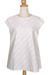 Cotton blouse, 'Grace' - Handcrafted Cotton Blouse (image 2c) thumbail