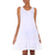 Cotton shift dress, 'White Gardenia' - Handmade White Cotton Sleeveless Shift Dress