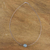 Jade pendant necklace, 'Trajectory' - Minimalist Jade Pendant Necklace on Stainless Steel (image 2b) thumbail