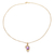 Gold plated amethyst pendant necklace, 'Glistening Lilac' - 22k Gold Plated Sterling Silver Amethyst Pendant Necklace (image 2c) thumbail
