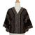 Cotton blouse, 'Lanna Pride' - Women's Geometric Patterned Top (image 2c) thumbail