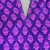 Cotton tunic, 'Radiant Orchid Blossom' - Women's Purple and Lilac Floral Print Tunic from India (image 2d) thumbail