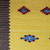Wool dhurrie rug, 'Sunshine and Starlight' (4x6) - Wool Dhurrie Rug in Yellow/Multi (4x6) (image 2c) thumbail