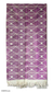 Cotton kente cloth scarf, 'Purple Femme' - Cotton kente cloth scarf