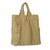 Cotton tote bag, 'Voyages in Beige' - Cotton Shoulder Bag from Peru