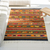 Zapotec wool rug, 'Color Celebration' (5.5x8.5) - Mexican Zapotec Wool Area Rug (5.5x8.5) (image 2) thumbail