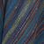 100% Alpaca knit ruana, 'Dream Weaver' - Striped Multi-Color and Turquoise 100% Alpaca Ruana